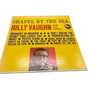 chapel by the sea Billy Vaughn and his orch vinyl record dot record English READ